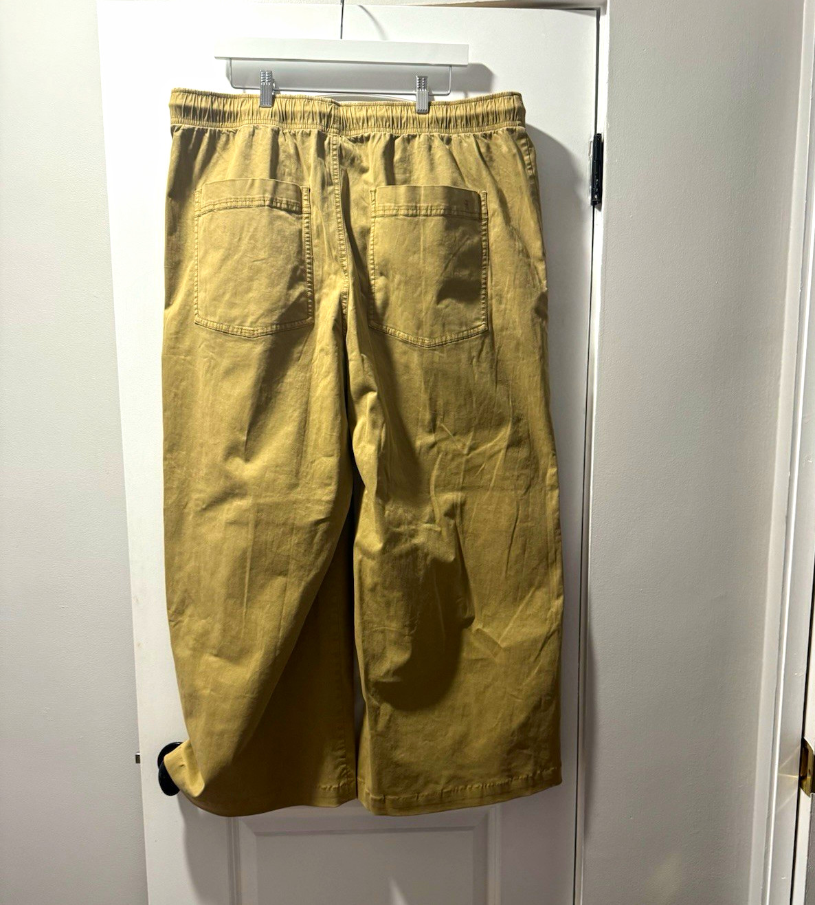 Anthropologie Pilcro Women’s Khaki Pants w/ Drawstring Elastic Waist, Plus 1X- Anthropologie Pilcro Women’s Khaki Pants w/ Drawstring Elastic Waist, Plus 1X-