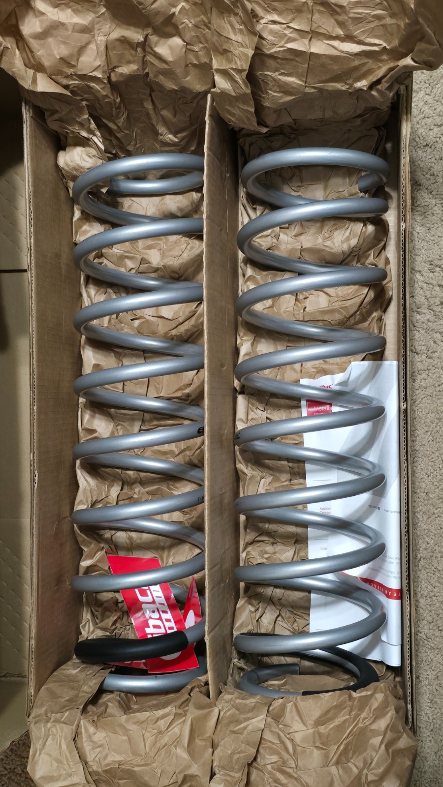 Eibach Pro-Lift +1.2 Front Springs Fits: 24-26 INEOS Grenadier E30-34-001-13-22 Eibach Pro-Lift +1.2 Front Springs Fits: 24-26 INEOS Grenadier E30-34-001-13-22