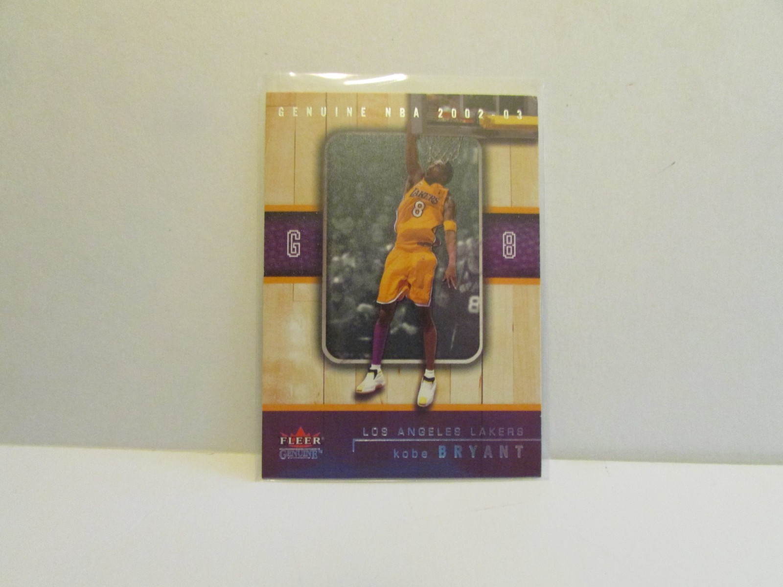 2002-03 Fleer Genuine - Kobe Bryant #4 2002-03 Fleer Genuine - Kobe Bryant #4