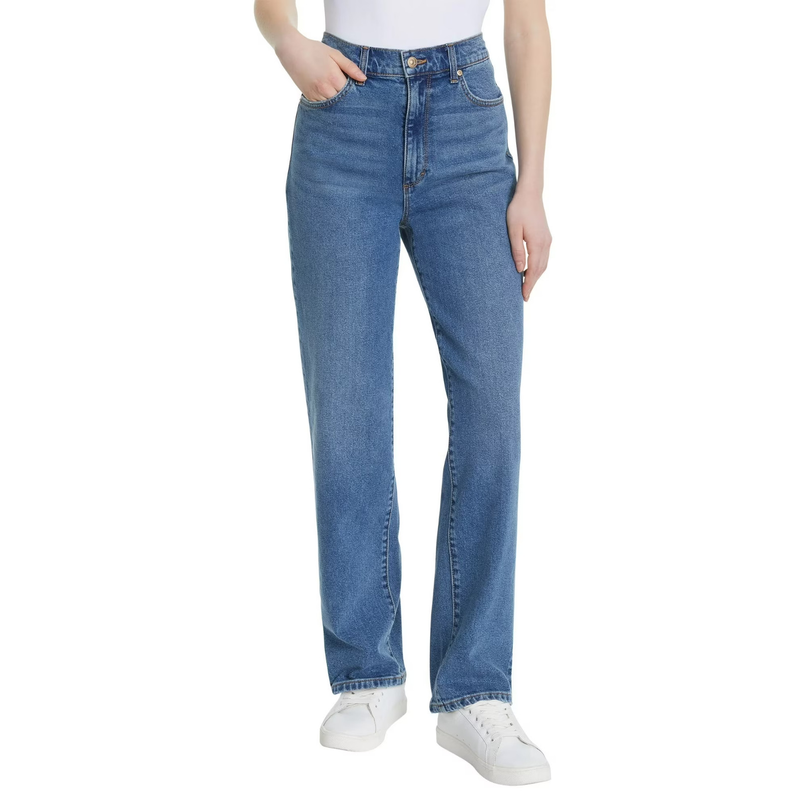 Gloria Vanderbilt Women’s Relaxed High Rise Jeans, 4 - 16