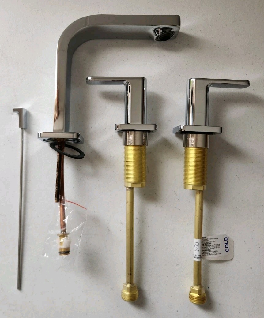 Kohler K-23484-4-CP Parallel 1.2 GPM Widespread Bathroom Faucet w/ Pop-Up Drain Kohler K-23484-4-CP Parallel 1.2 GPM Widespread Bathroom Faucet w/ Pop-Up Drain