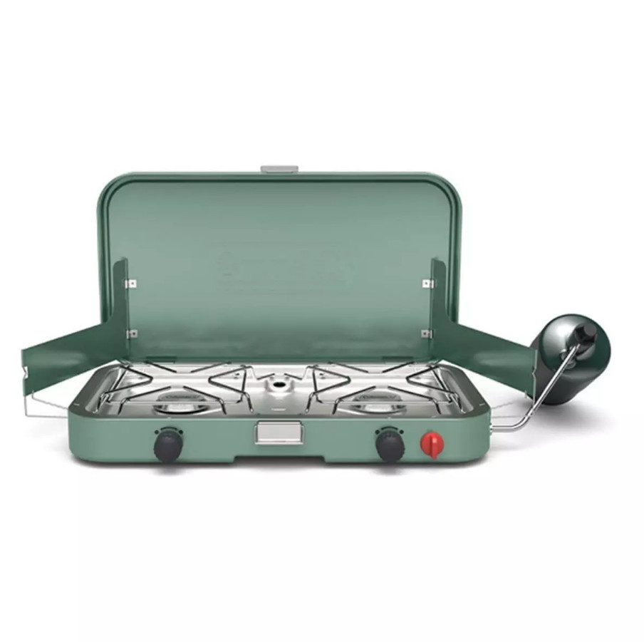 Coleman Cascade 222 2-Burner Camping Stove New and 