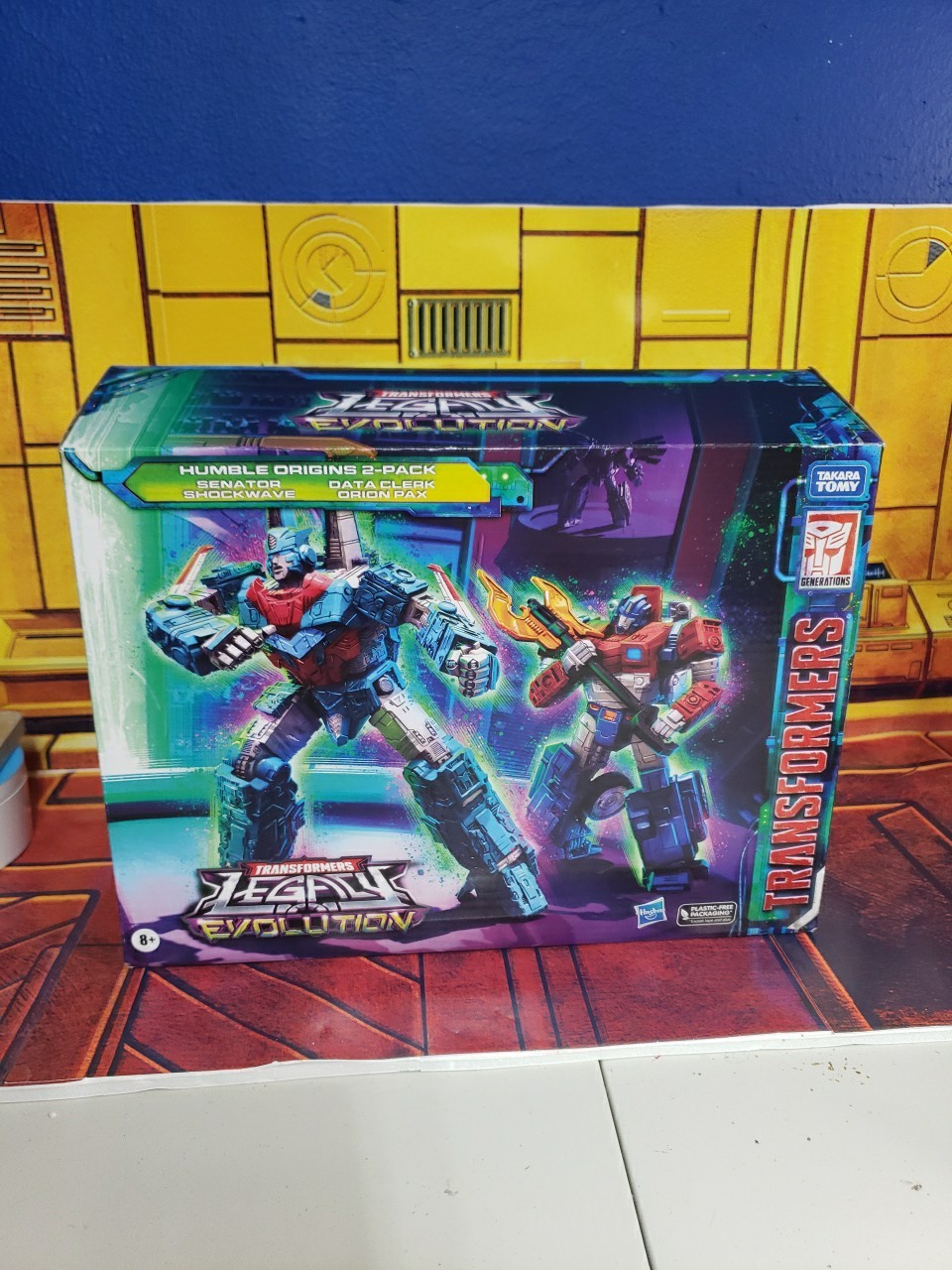 Transformers Legacy Humble Origins 2-Pack Senator Shockwave Orion Pax New InHand Transformers Legacy Humble Origins 2-Pack Senator Shockwave Orion Pax New InHand