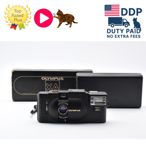 Read [Near MINT] Olympus XA Rangefinder 35mm Film Camera A11 Flash From JAPAN