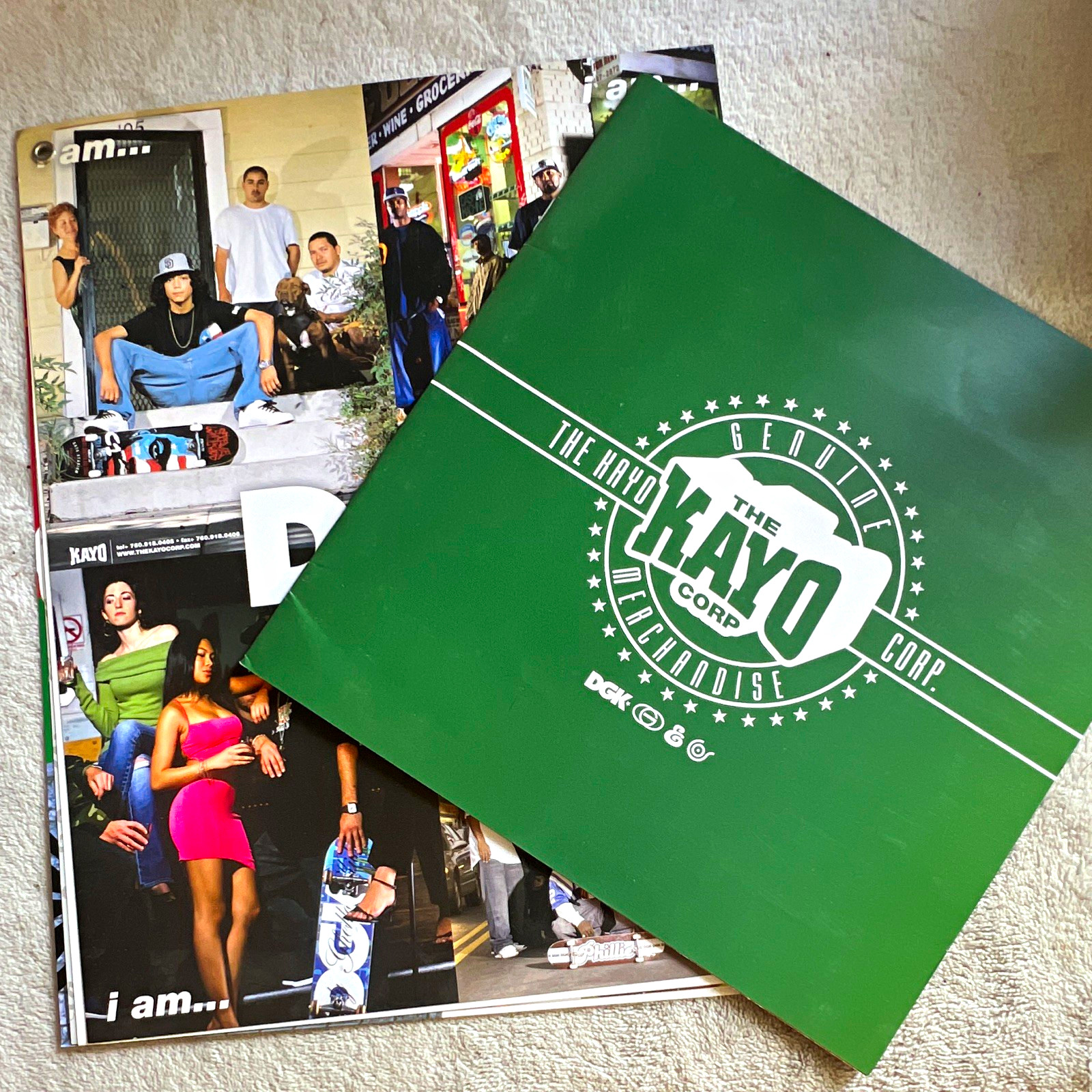 DGK skateboards kayo corp distribution shop catalog lot DGK skateboards kayo corp distribution shop catalog lot