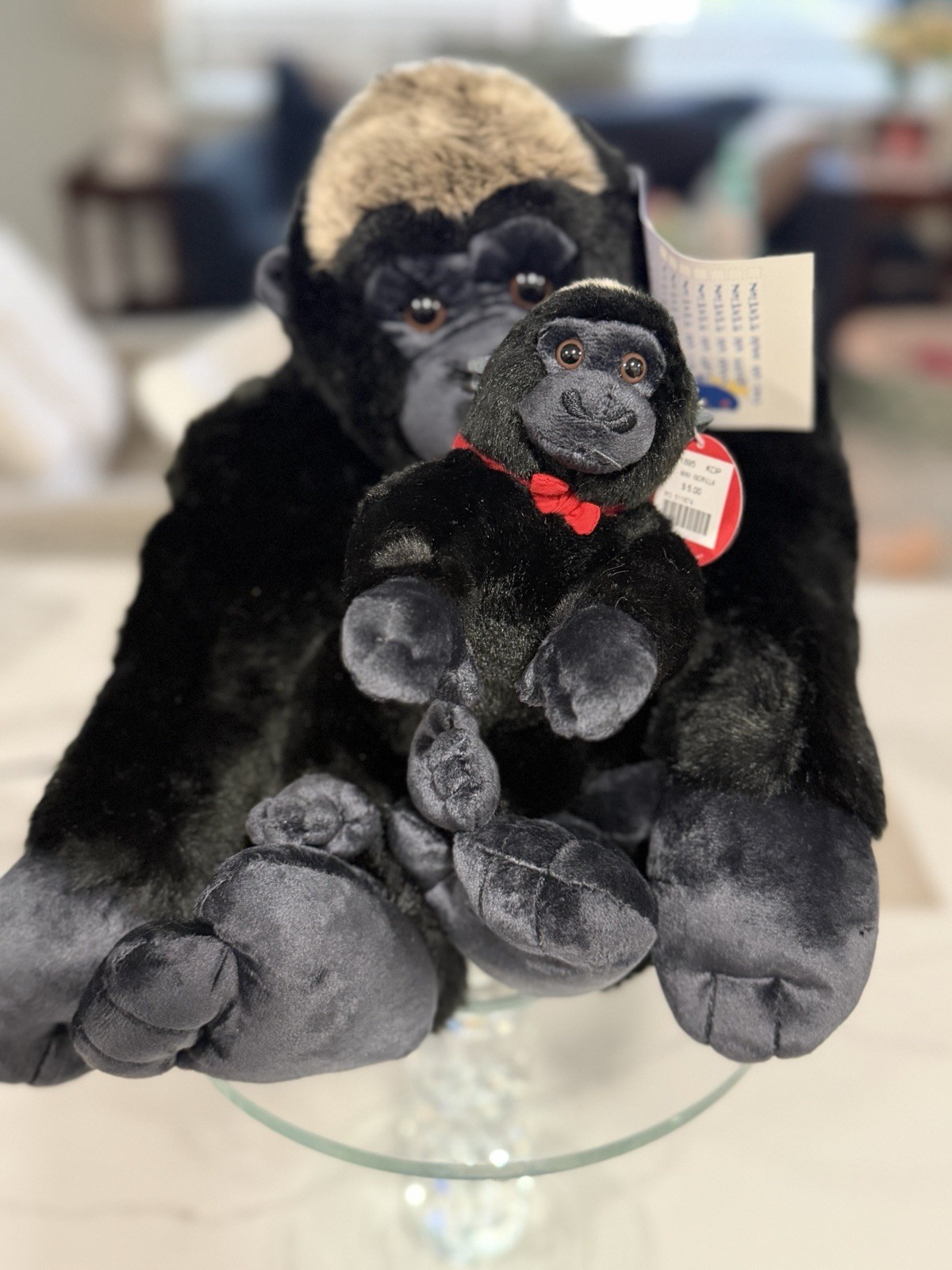 RARE 2007 Build-A-Bear Zoo Z-Gorilla & Cub NWT Unstuffed HTF Original Tags