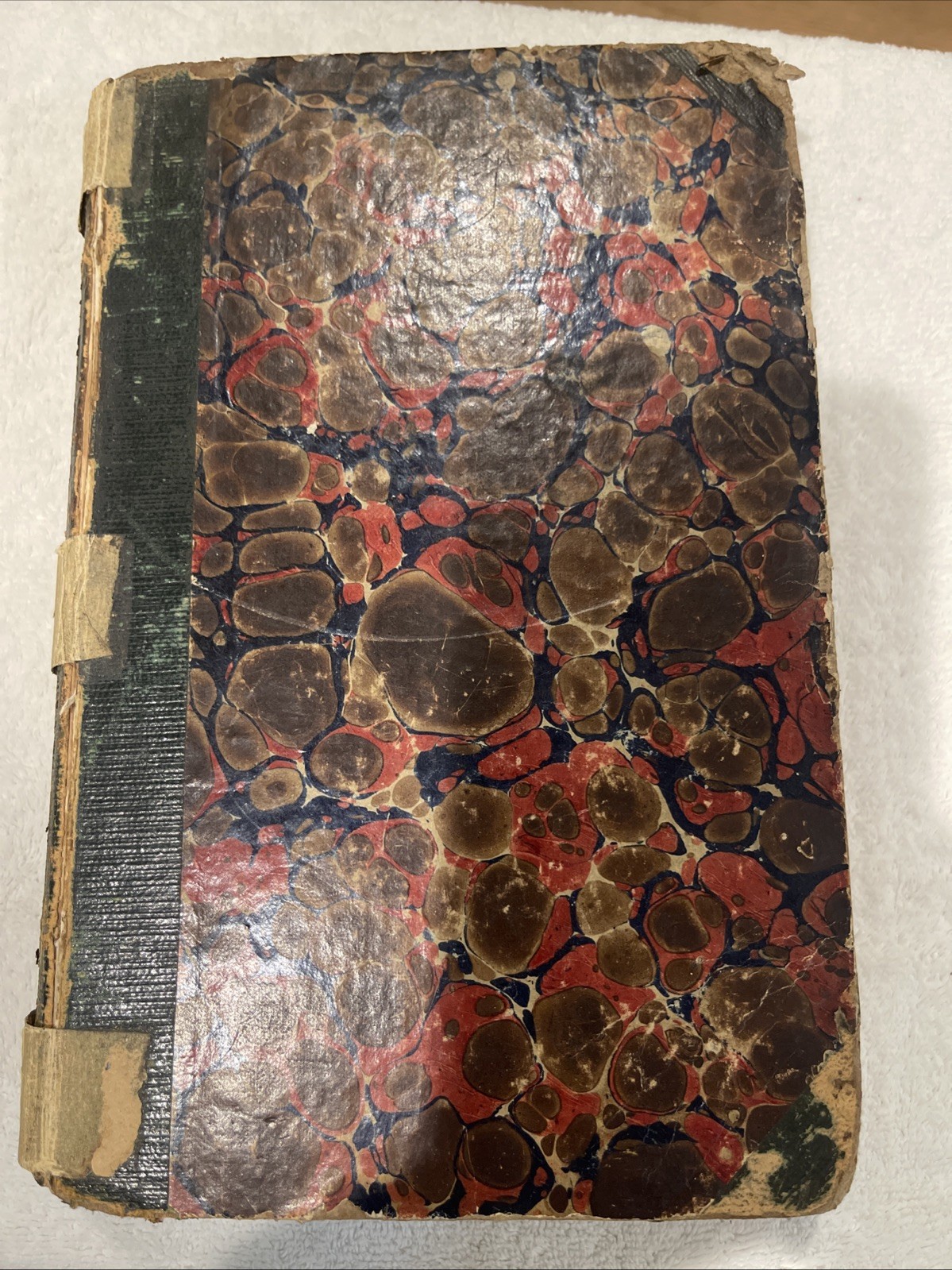 *RARE 1845 Accompaniment to Mitchell's Map of the World Index Only *Antique *RARE 1845 Accompaniment to Mitchell's Map of the World Index Only *Antique