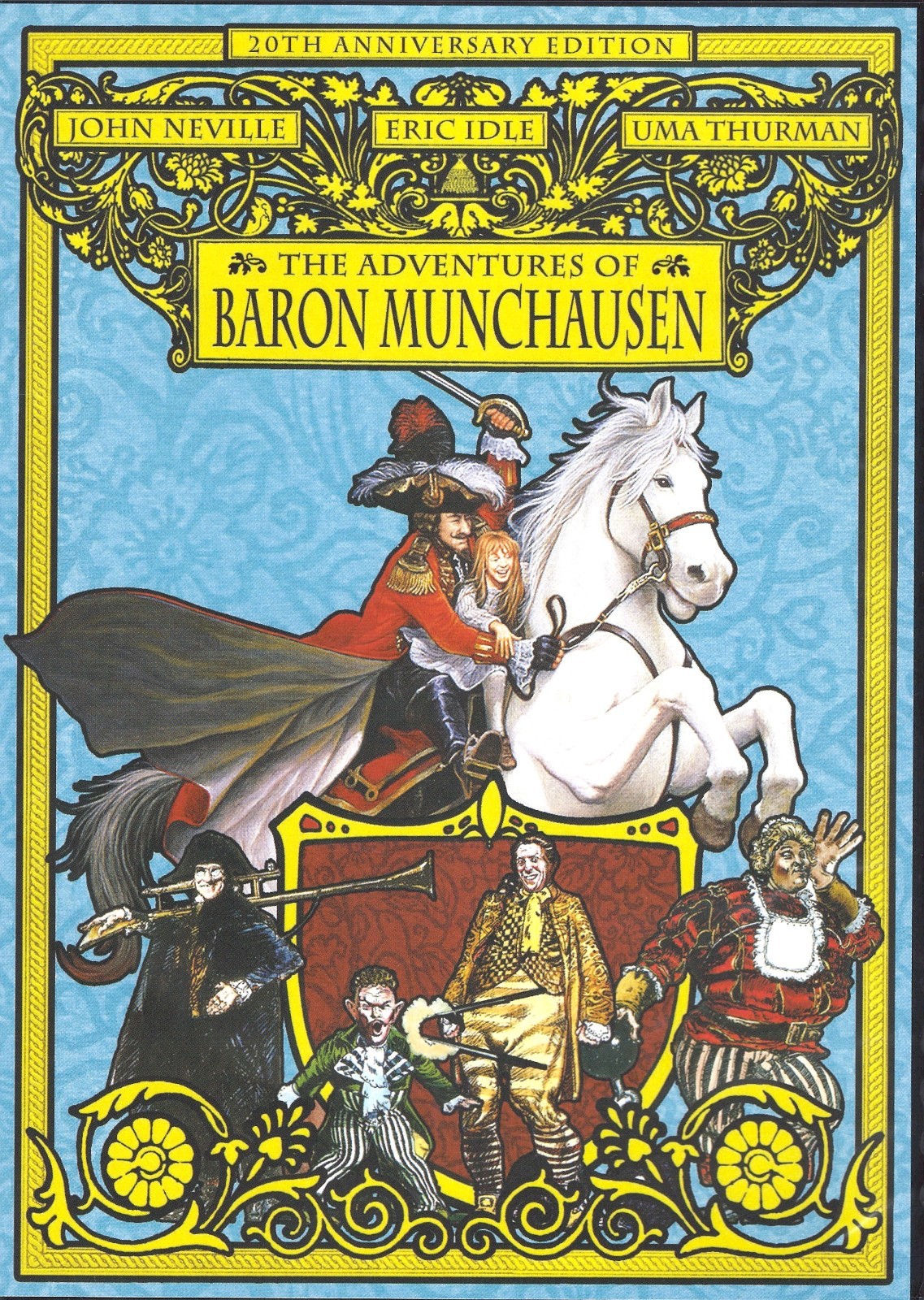 The Adventures of Baron Munchausen (1989) DVD 20th Anniversary Edition - NEW The Adventures of Baron Munchausen (1989) DVD 20th Anniversary Edition - NEW