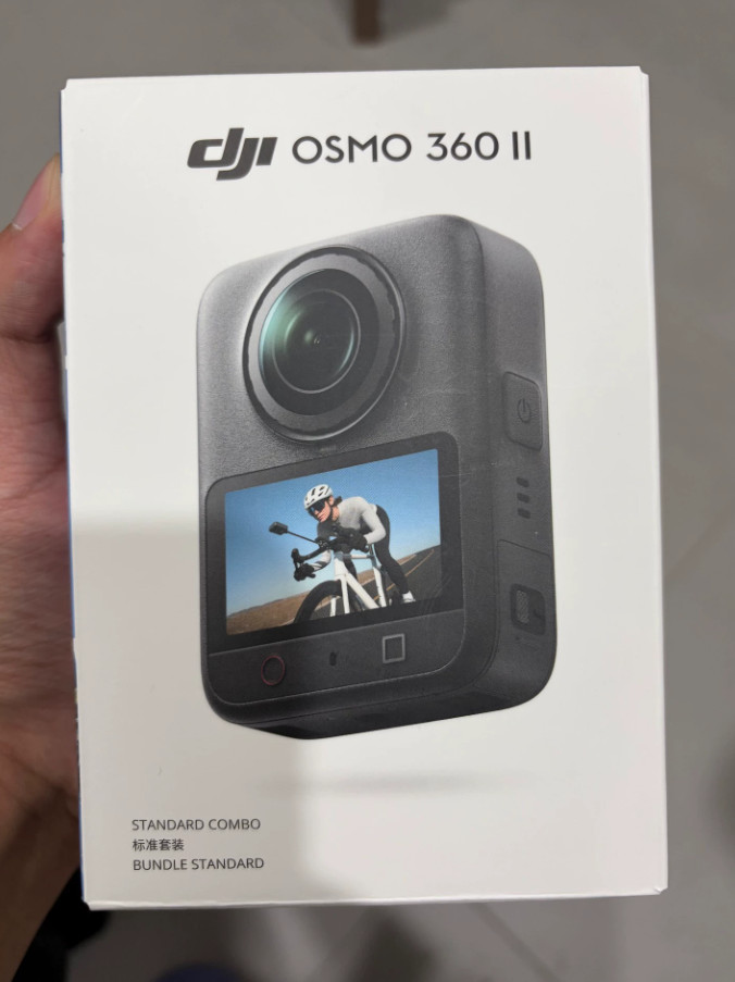 DJI Osmo 360 II Standard Bundle 8K 360 Panoramic Action Camera Waterproof