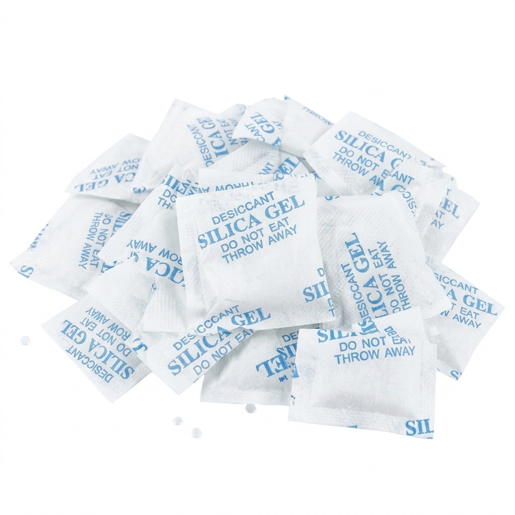 100 Packs 3g Food-Grade Silica Gel Desiccant Packets Moisture Absorber 100 Packs 3g Food-Grade Silica Gel Desiccant Packets Moisture Absorber