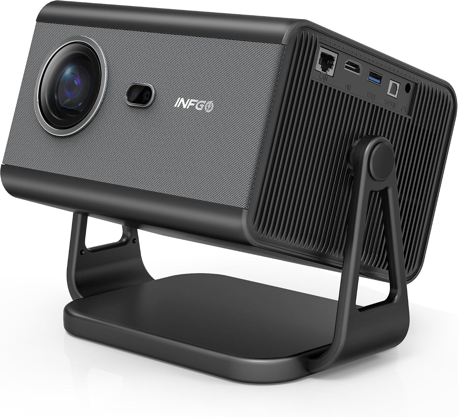 4K Projector with Wifi and Bluetooth 800ANSI, INFGO Movie Theater Projector with 4K Projector with Wifi and Bluetooth 800ANSI, INFGO Movie Theater Projector with