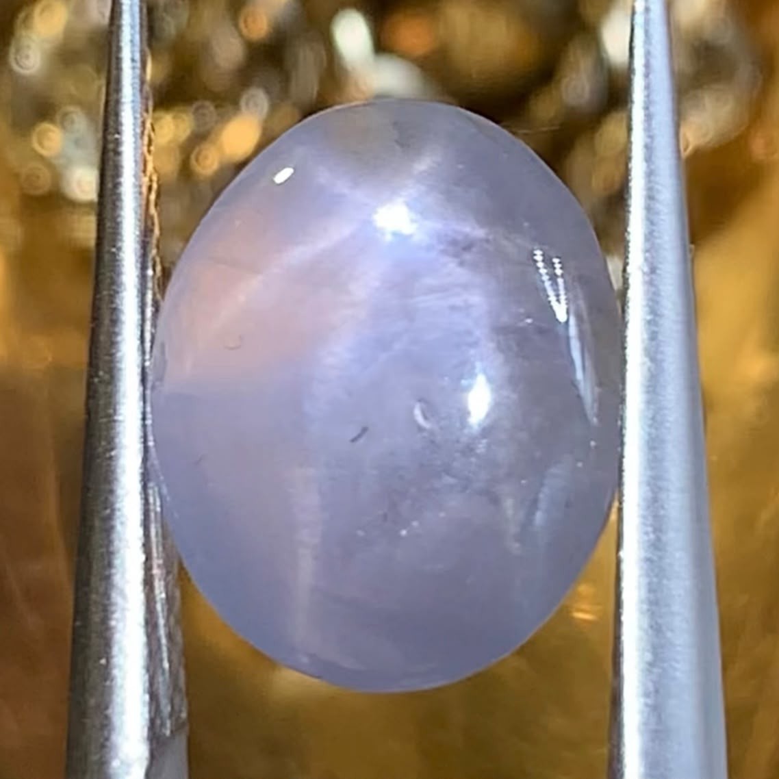 GFCO Certified 6.09Ct Natural Unheated Star Sapphire From Sri Lanka
