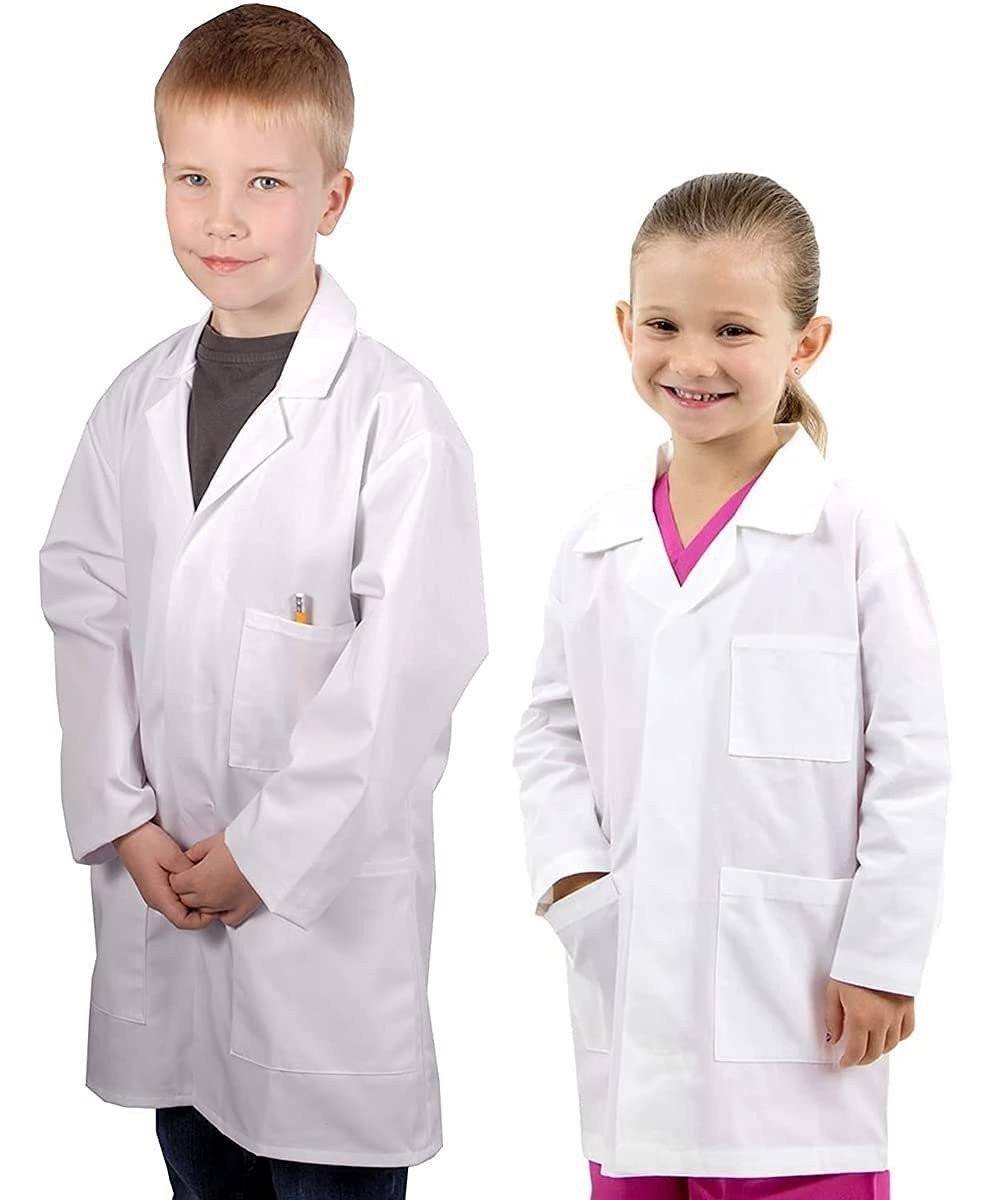 IntelliFun Kids Lab Coat Science Doctor Lab Dress-Up Fun Ages 2-10 (Large 6-7Y) IntelliFun Kids Lab Coat Science Doctor Lab Dress-Up Fun Ages 2-10 (Large 6-7Y)