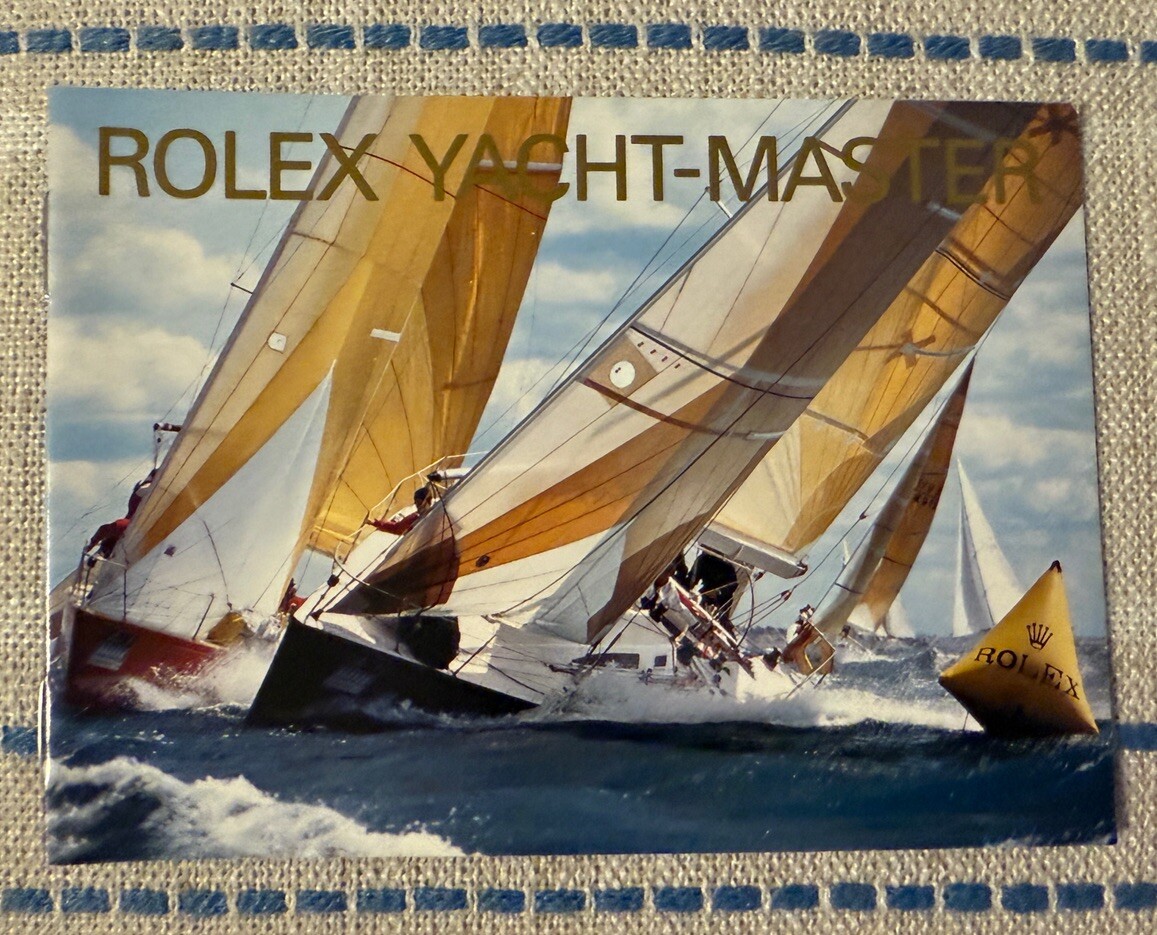 Vintage 1995 Rolex Yacht-Master Manual Booklet 69628 16628 68628 NOS