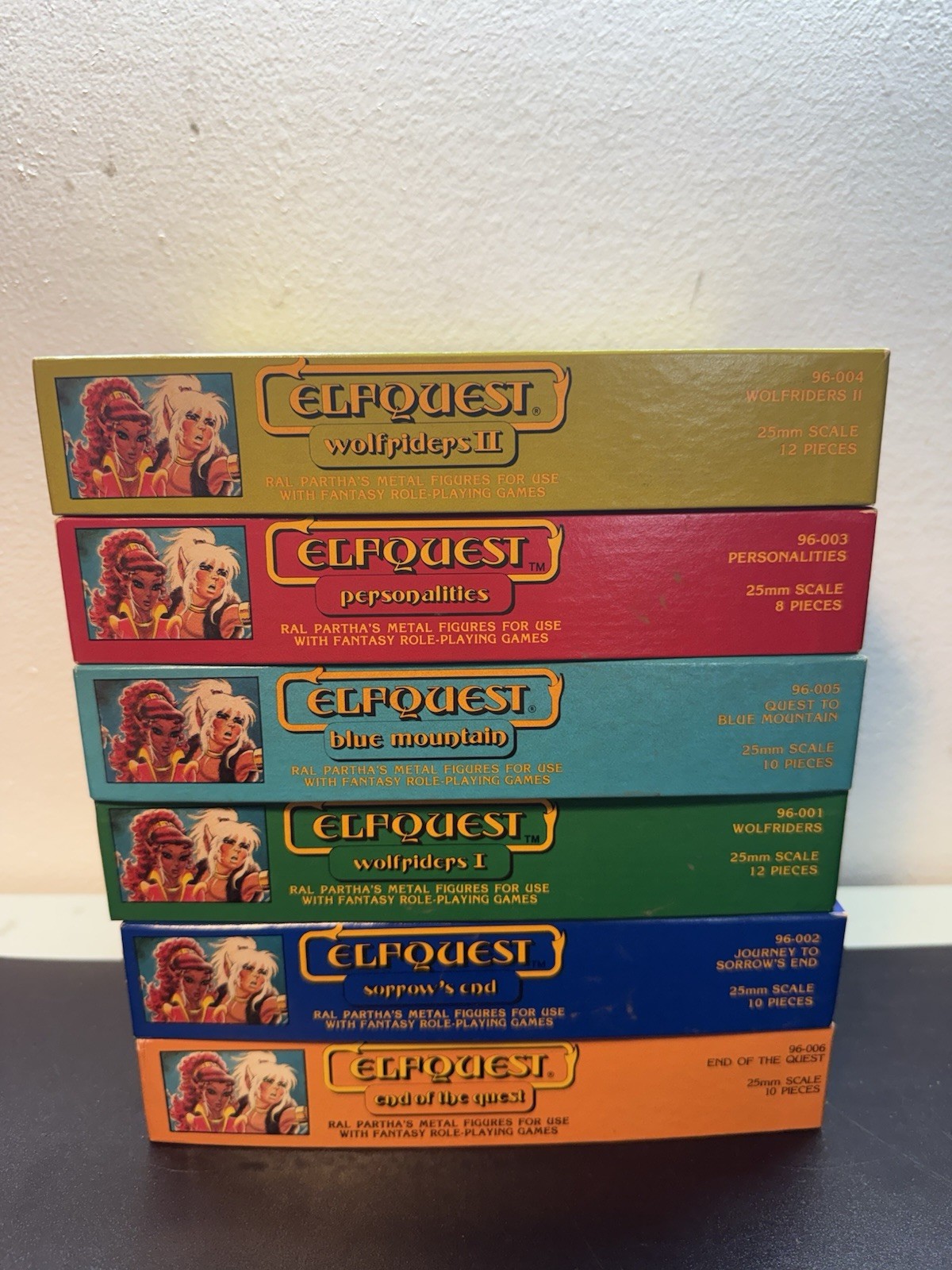 Elfquest Ral Partha 25mm Metal Figures Lot. Dungeons & Dragons Fantasy RPG