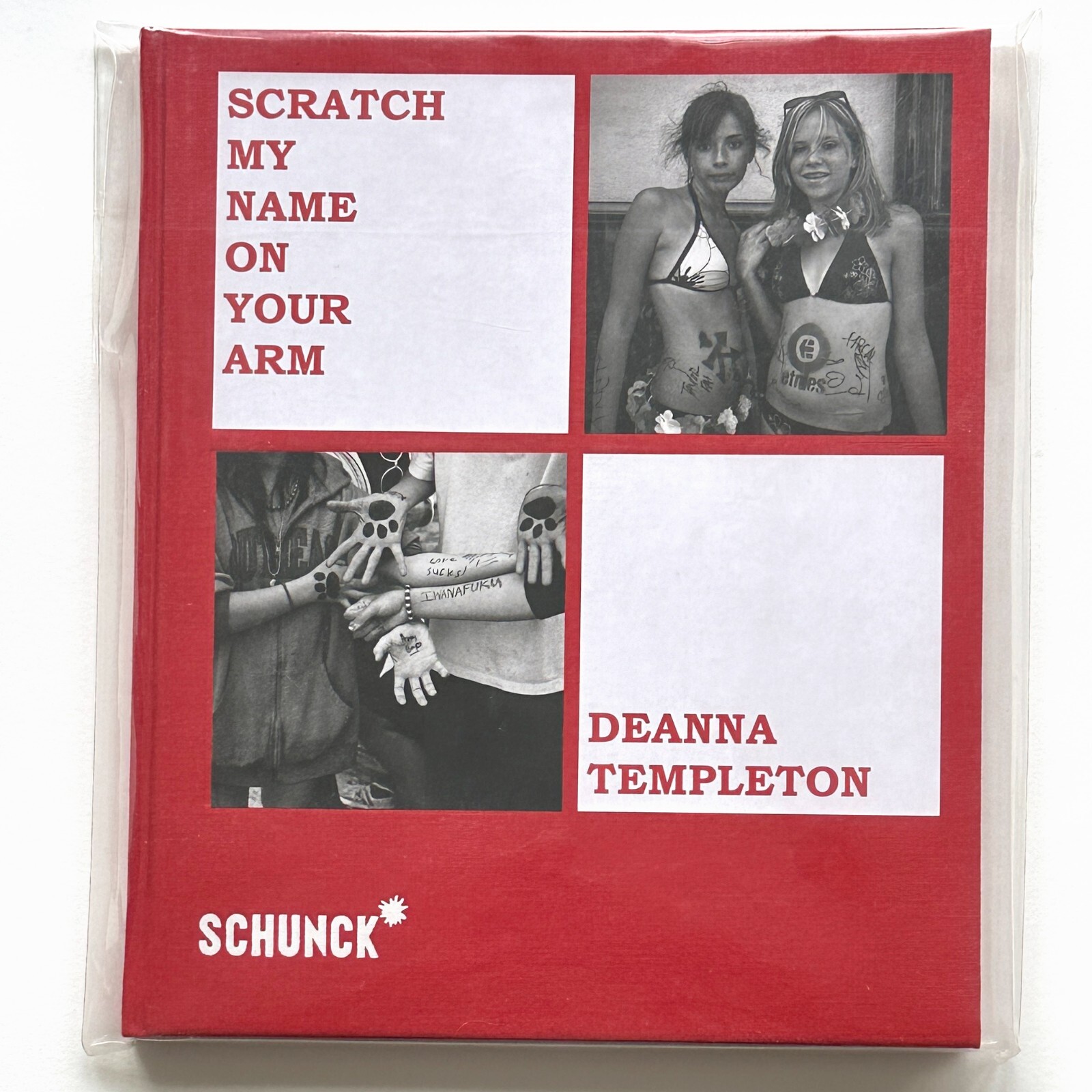 Deanna Templeton Scratch My Name on Your Arm (2011, Hardcover) Photo Book NEW