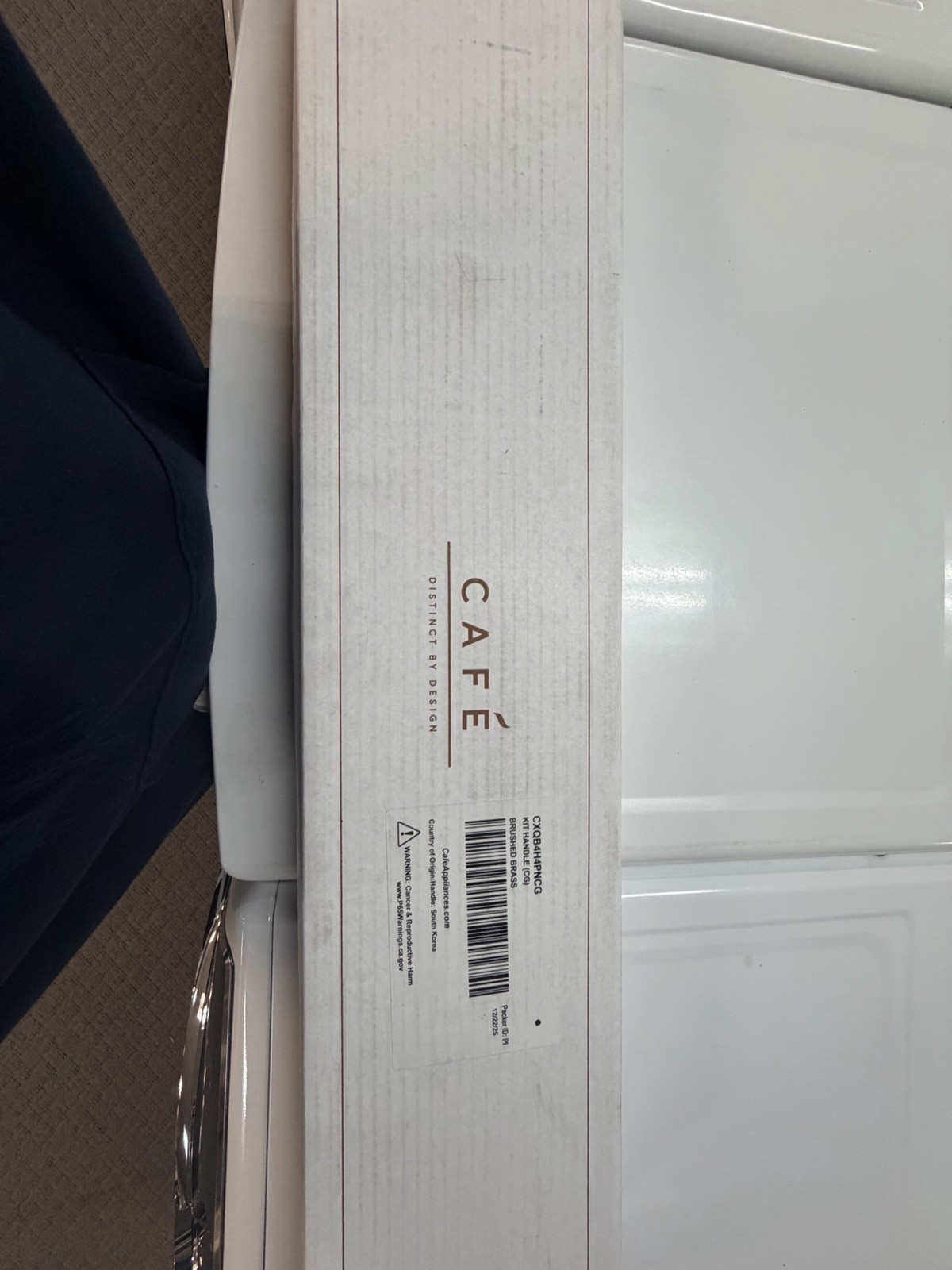 GE Café Refrigerator Stainless Steel 4 Handle Kit French Door Fridge CXQB4H4PNCG