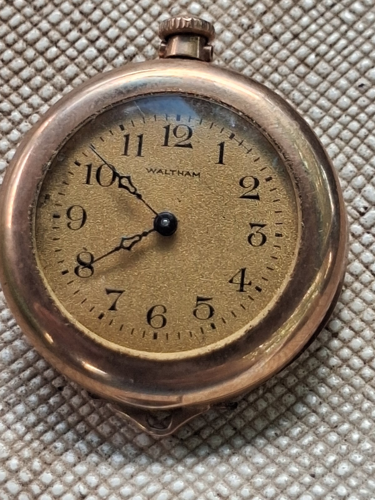 Antique old Vintage Ladies WALTHAM Pocket WATCH c.1919 Waltham Ladies Rose Gold Antique old Vintage Ladies WALTHAM Pocket WATCH c.1919 Waltham Ladies Rose Gold