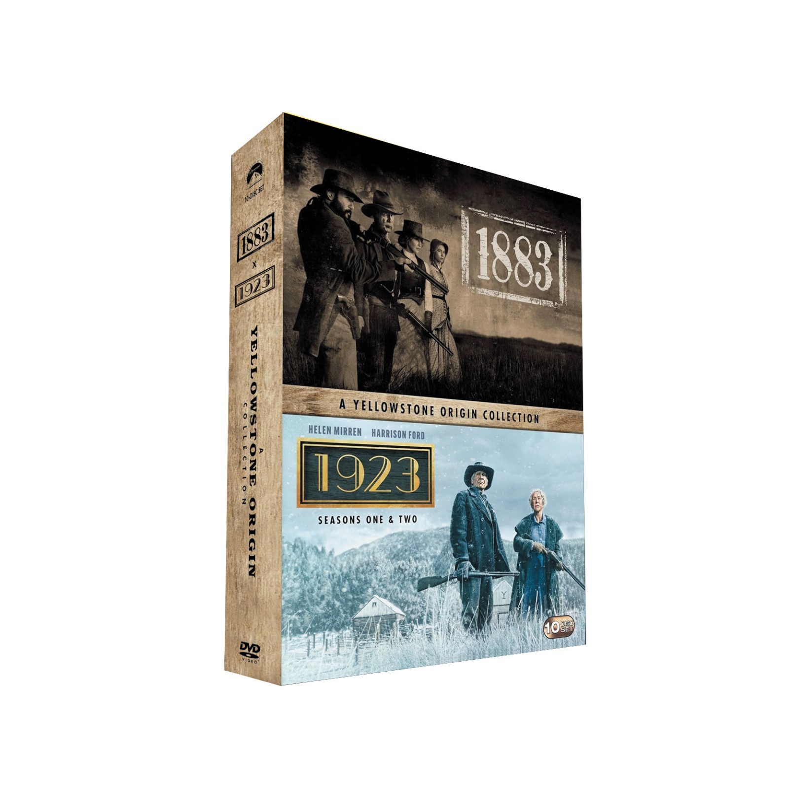 Yellow 1883 1923 Origin Collection DVD 10-Disc Box Set Region 1 Yellow 1883 1923 Origin Collection DVD 10-Disc Box Set Region 1