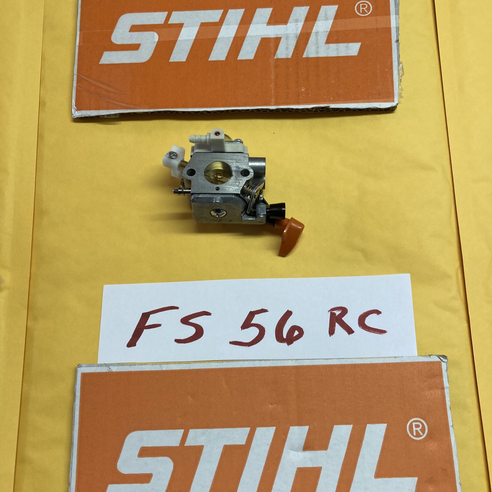 NEW Genuine OEM STIHL FS 56 RC Trimmer Carburetor Assembly NEW Genuine OEM STIHL FS 56 RC Trimmer Carburetor Assembly