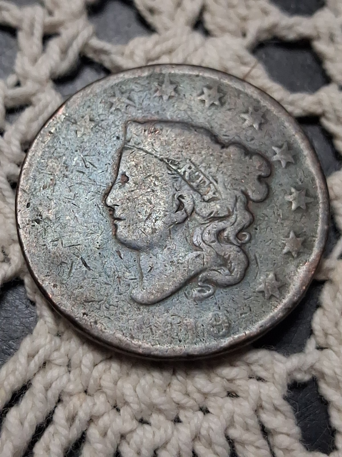 1819 Large Cent Lot#0135 1819 Large Cent Lot#0135