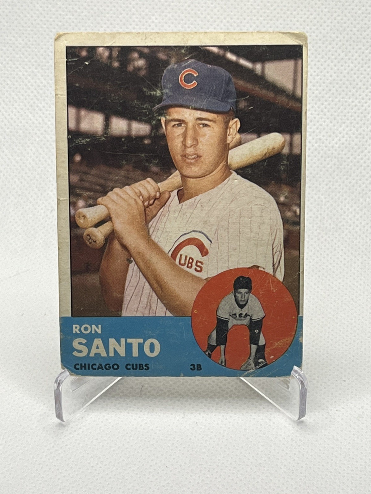 1963 Topps - Ron Santo #252 (Inventory HY) 1963 Topps - Ron Santo #252 (Inventory HY)