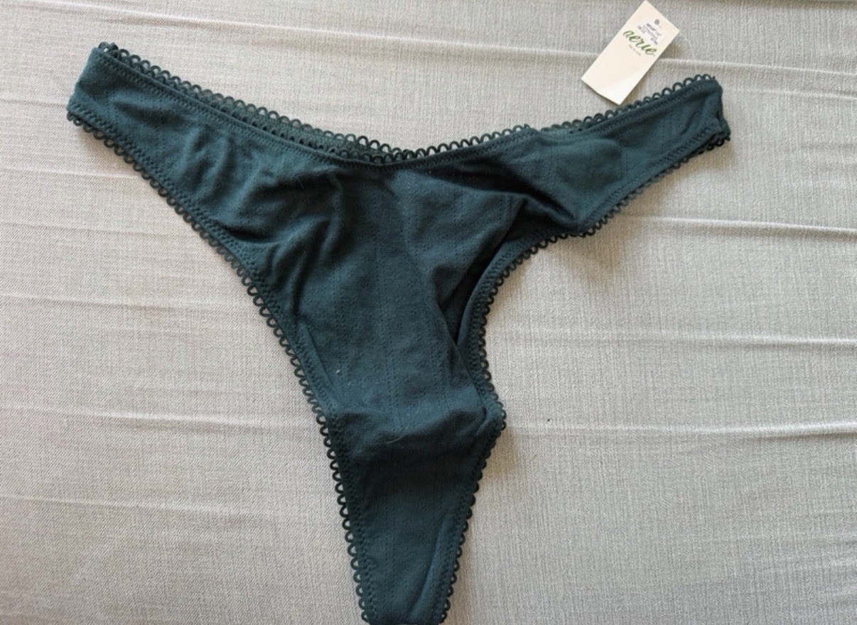 Aerie Green Thong Size XL BNWT Aerie Green Thong Size XL BNWT