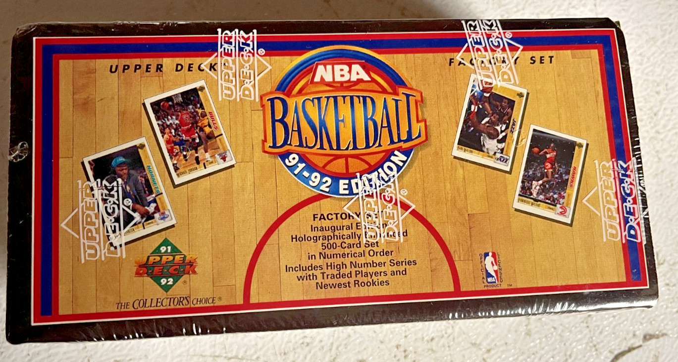 1991-92 Upper Deck Basketball Factory Sealed Set -Michael Jordanš„Magic rare 1991-92 Upper Deck Basketball Factory Sealed Set -Michael Jordanš„Magic rare