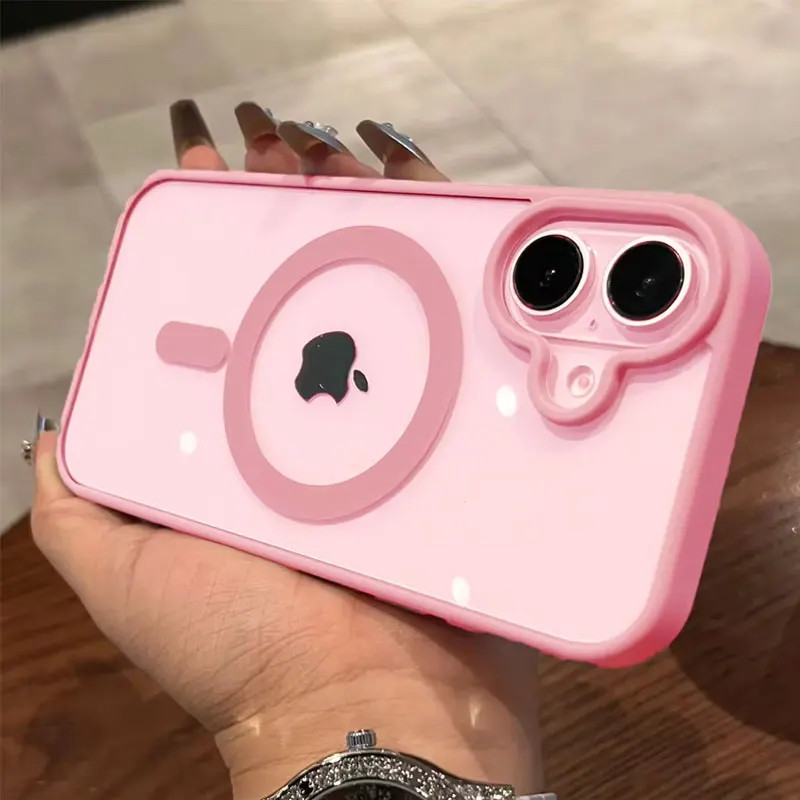 Luxury For Magsafe Transparent Case For iPhone 18 12 13 14 15 16 17 Pro Max Mini Luxury For Magsafe Transparent Case For iPhone 18 12 13 14 15 16 17 Pro Max Mini