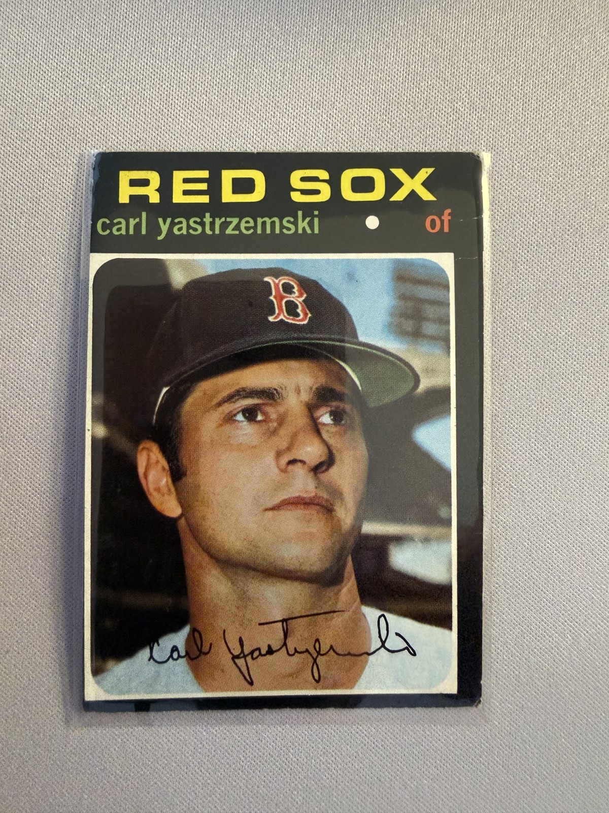 VG 1971 Topps #530 Carl Yastrzemski Red Sox HOF Vintage Card - 2 Available VG 1971 Topps #530 Carl Yastrzemski Red Sox HOF Vintage Card - 2 Available