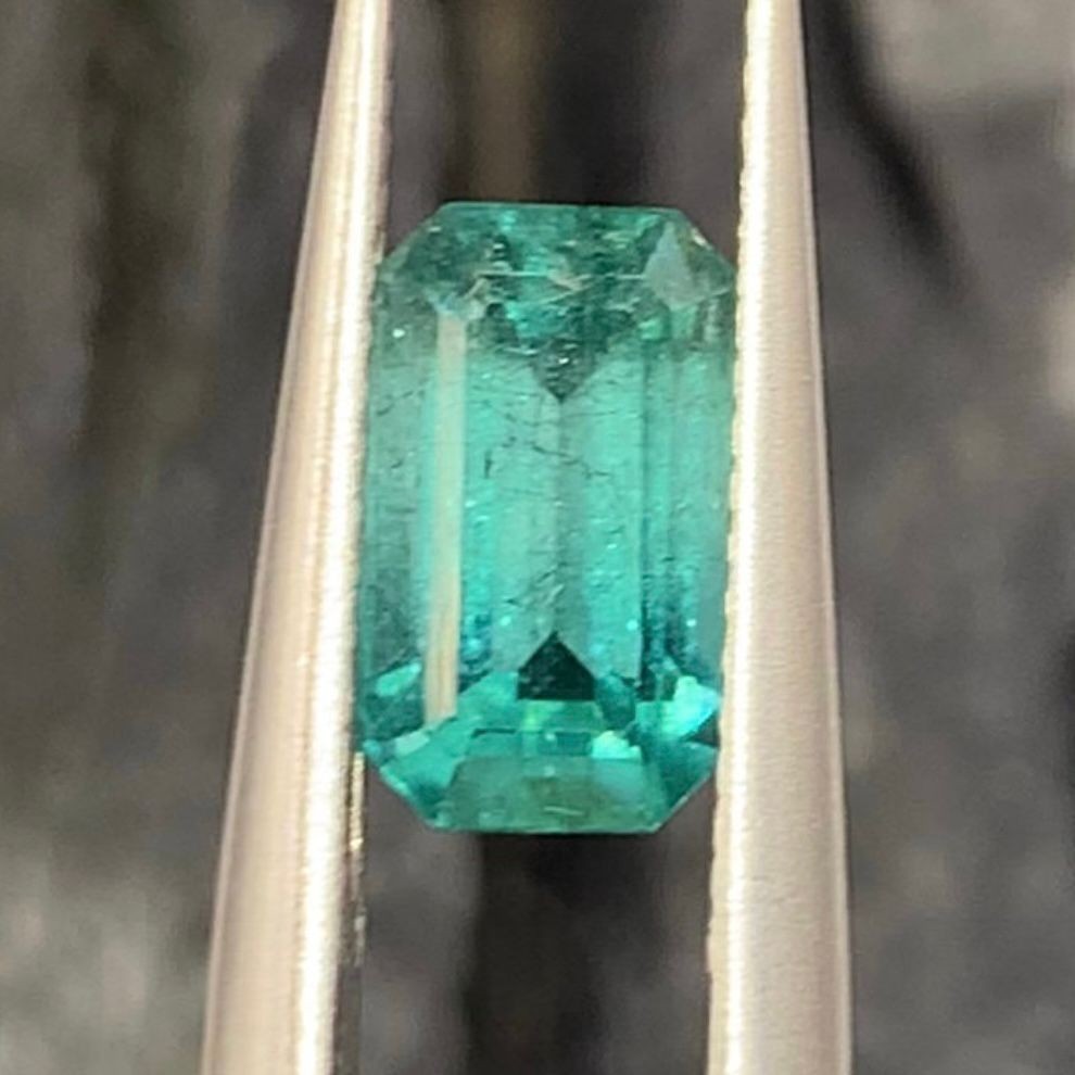 1.71Ct Natural Rare Electric Lagoon Tourmaline