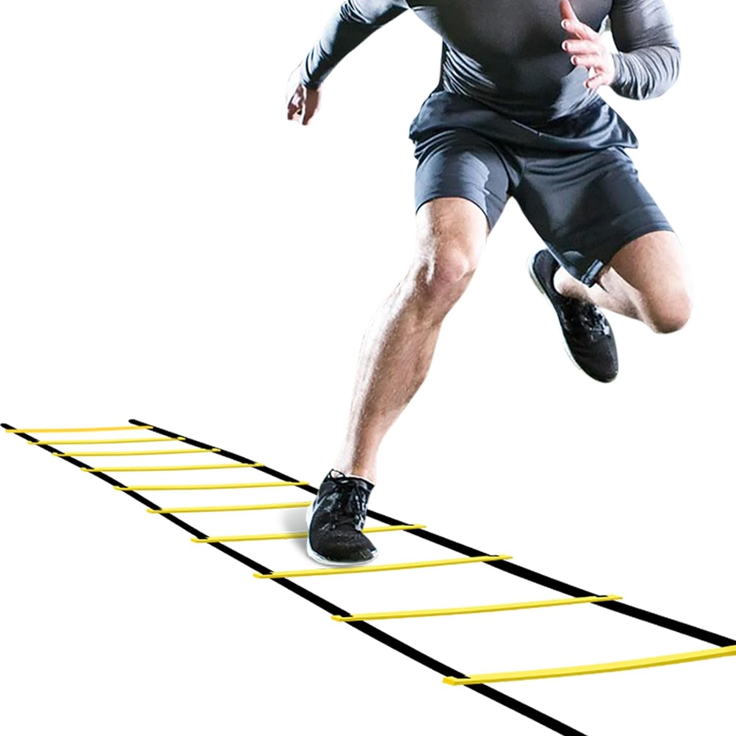 GHB Pro Agility Ladder, 12 Rung 20ft with Carrying Bag