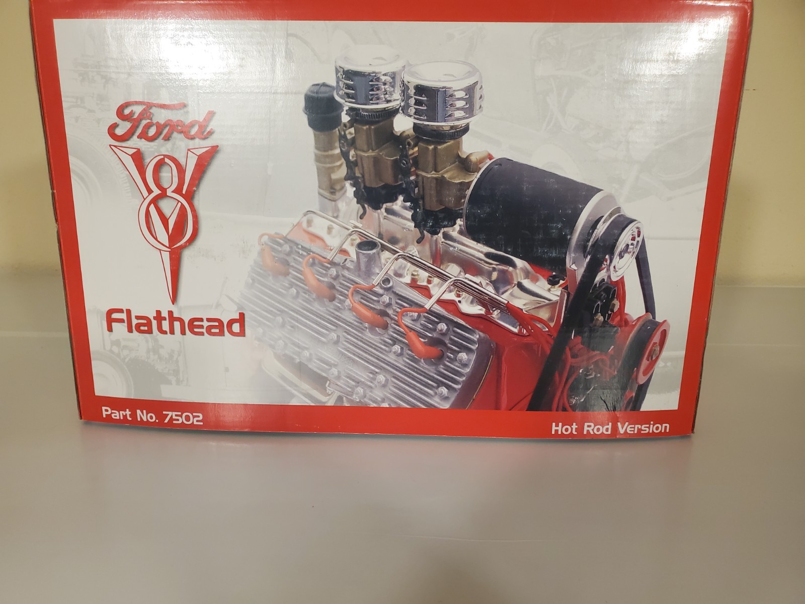 Rare GMP Ford Flathead V8 Engine Hot Rod Version 1:6 Diecast Edelbrock Carbs Rare GMP Ford Flathead V8 Engine Hot Rod Version 1:6 Diecast Edelbrock Carbs