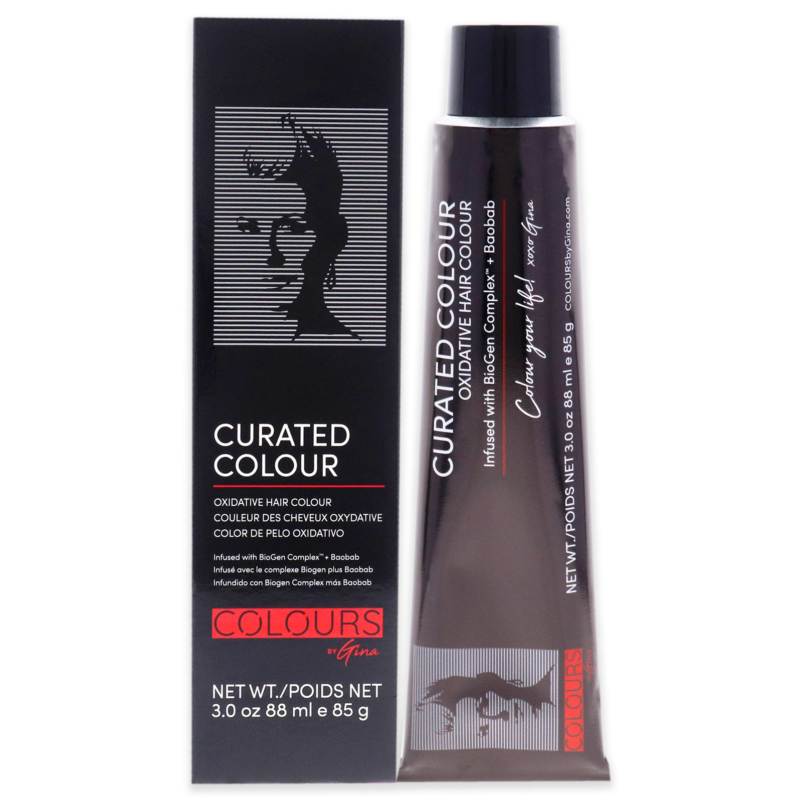 Colours By Gina Curated Colour - 5.5-5M Light Mahogany Brown - 3 oz Hair Color Colours By Gina Curated Colour - 5.5-5M Light Mahogany Brown - 3 oz Hair Color