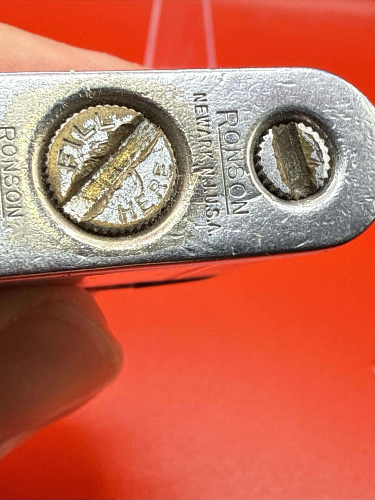 Vintage Ronson WHIRLWIND CHROME CIGARETTE LIGHTER Vintage Ronson WHIRLWIND CHROME CIGARETTE LIGHTER