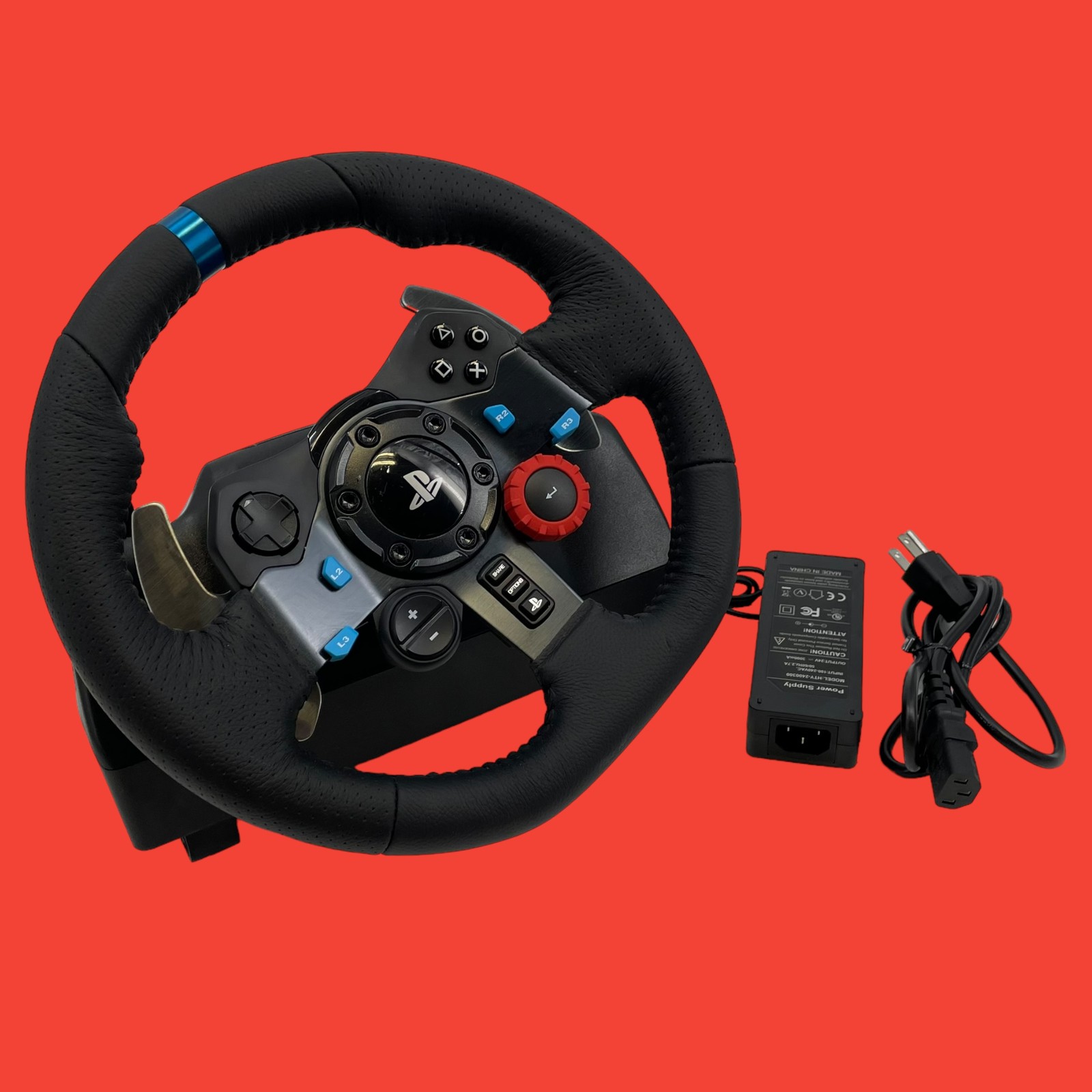 Logitech Driving Force G29 Racing Wheel for PlayStation PS4 PS5 #U5585 Logitech Driving Force G29 Racing Wheel for PlayStation PS4 PS5 #U5585