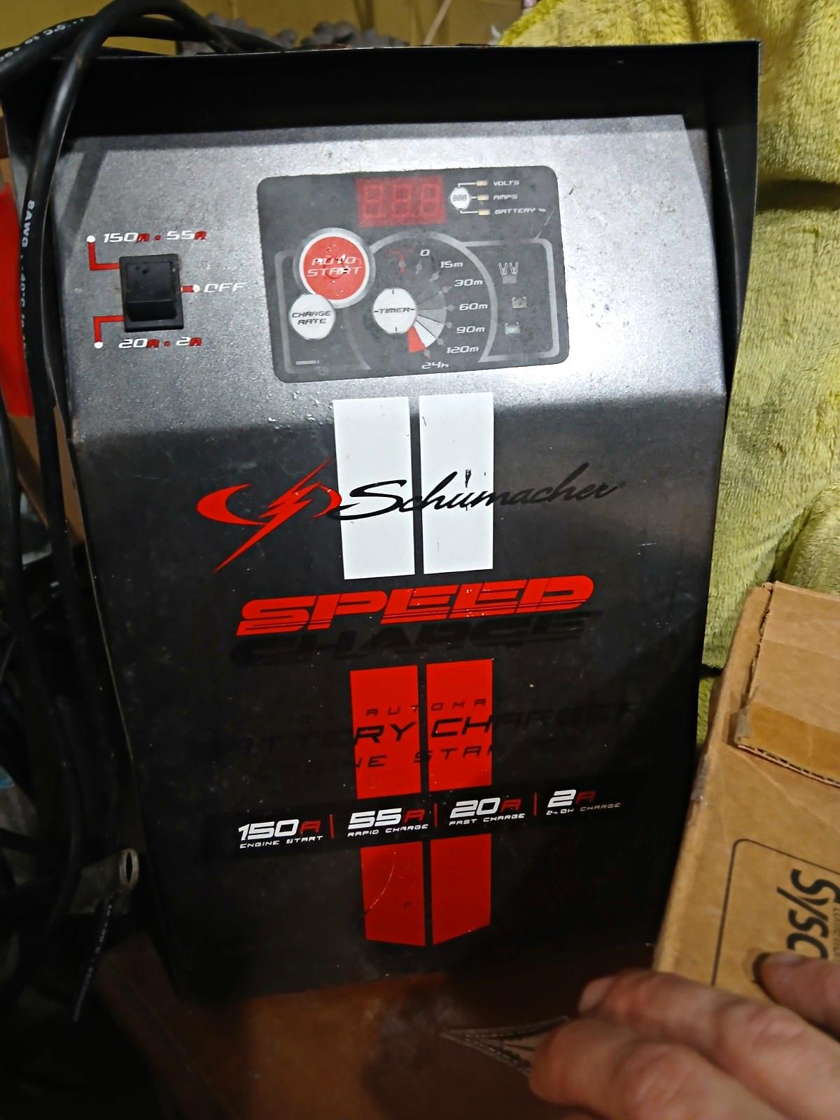 Schumacher SpeedCharge 150A / 55A / 20A / 2A Battery Charger & Engine Starter