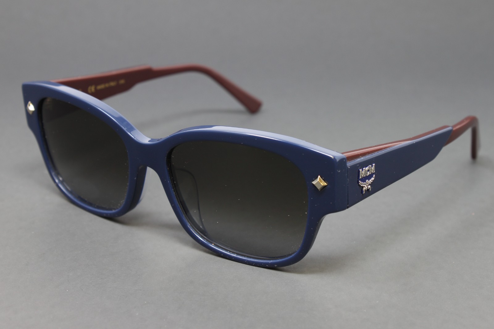 MCM Sunglasses MCM675SA-416 Navy 58mm Women\'s Sunglasses Plastic Frame