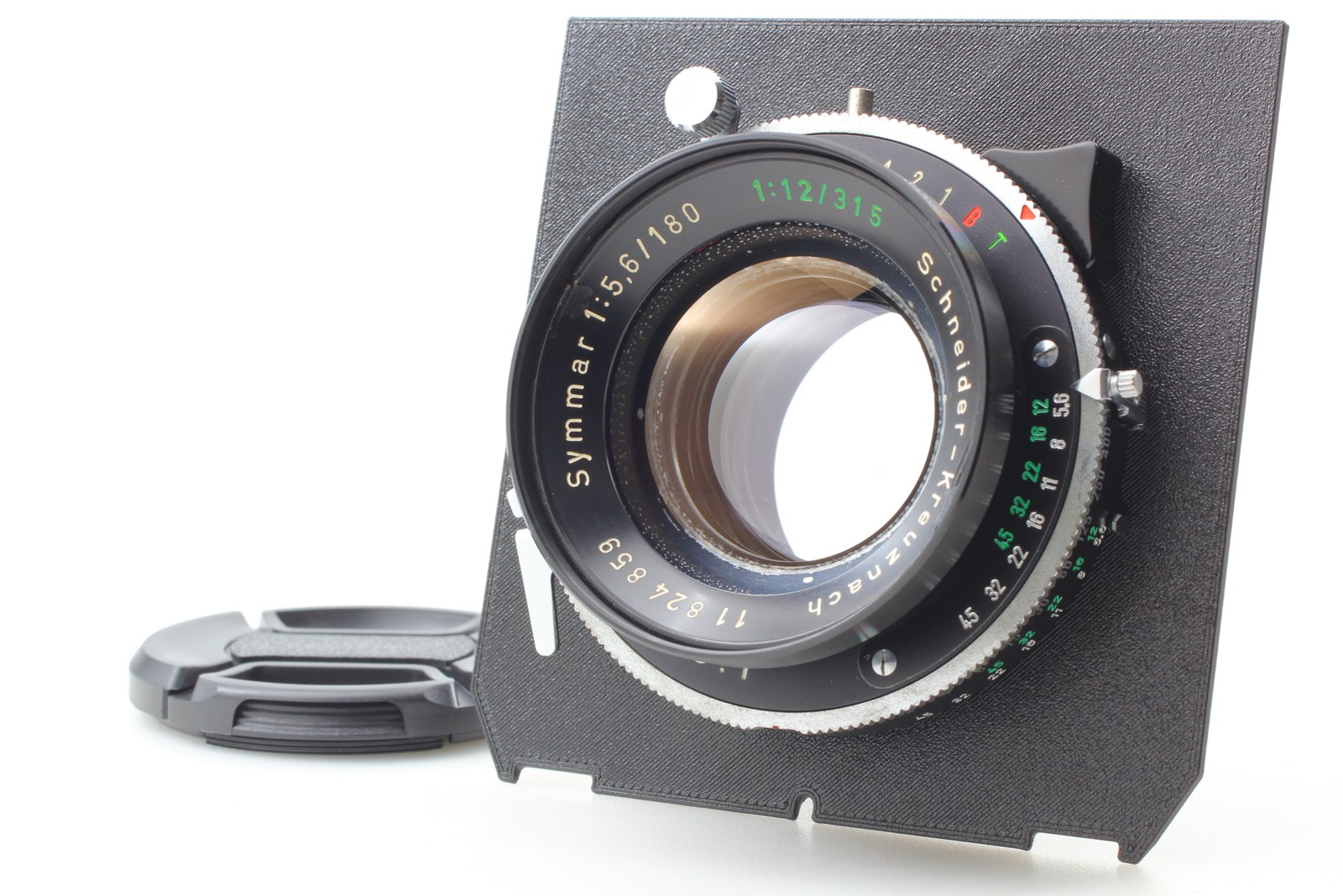 [Exc+5] Schneider Symmar 180mm f5.6 315mm f/12 Large Format Lens From JAPAN
