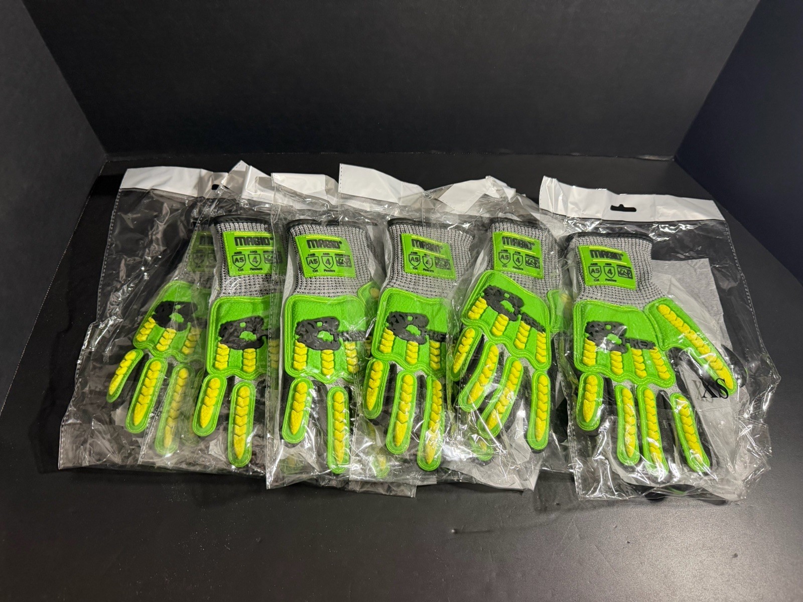 MAGID T-REX ANSI Level A5 Cut Resistant Impact Glove Size 6/XS TRX441 ~ 6 Pairs