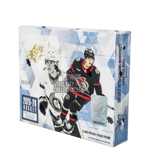 2025/26 Upper Deck SPX Hockey Hobby Box