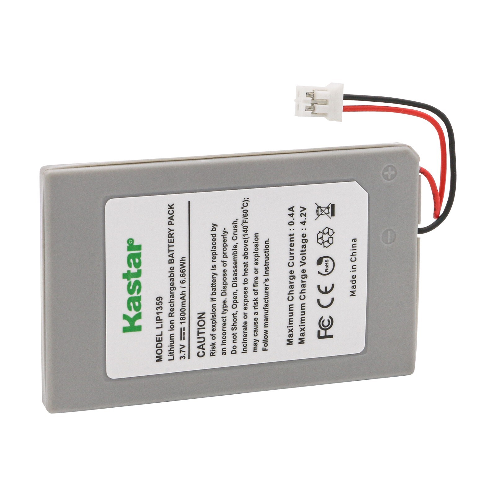 Kastar Battery Replacement for Sony LIP1359 PS3 Playstation Sixaxis Dualshock 3 Kastar Battery Replacement for Sony LIP1359 PS3 Playstation Sixaxis Dualshock 3