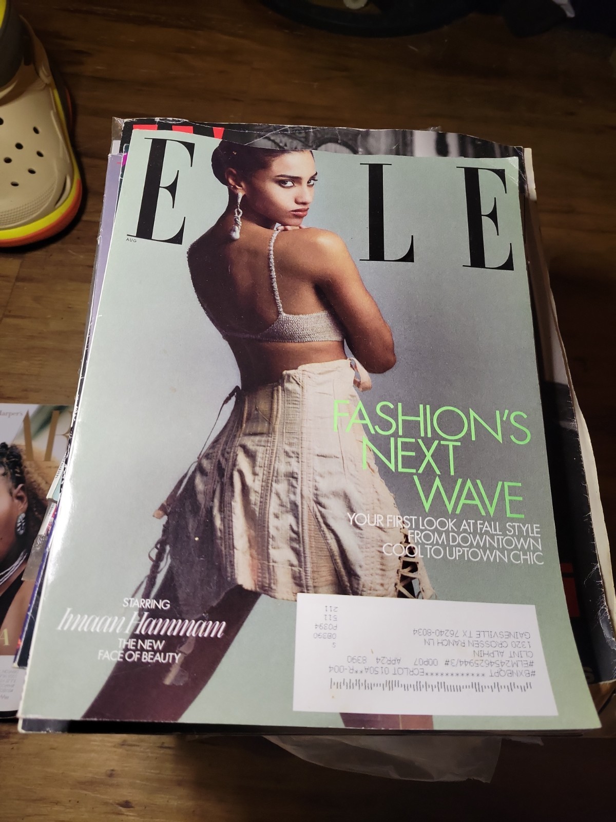 ELLE MAGAZINE-Imaan Hammam-The new face of beauty Aug. 2023-Fashion\'s next wave ELLE MAGAZINE-Imaan Hammam-The new face of beauty Aug. 2023-Fashion\'s next wave
