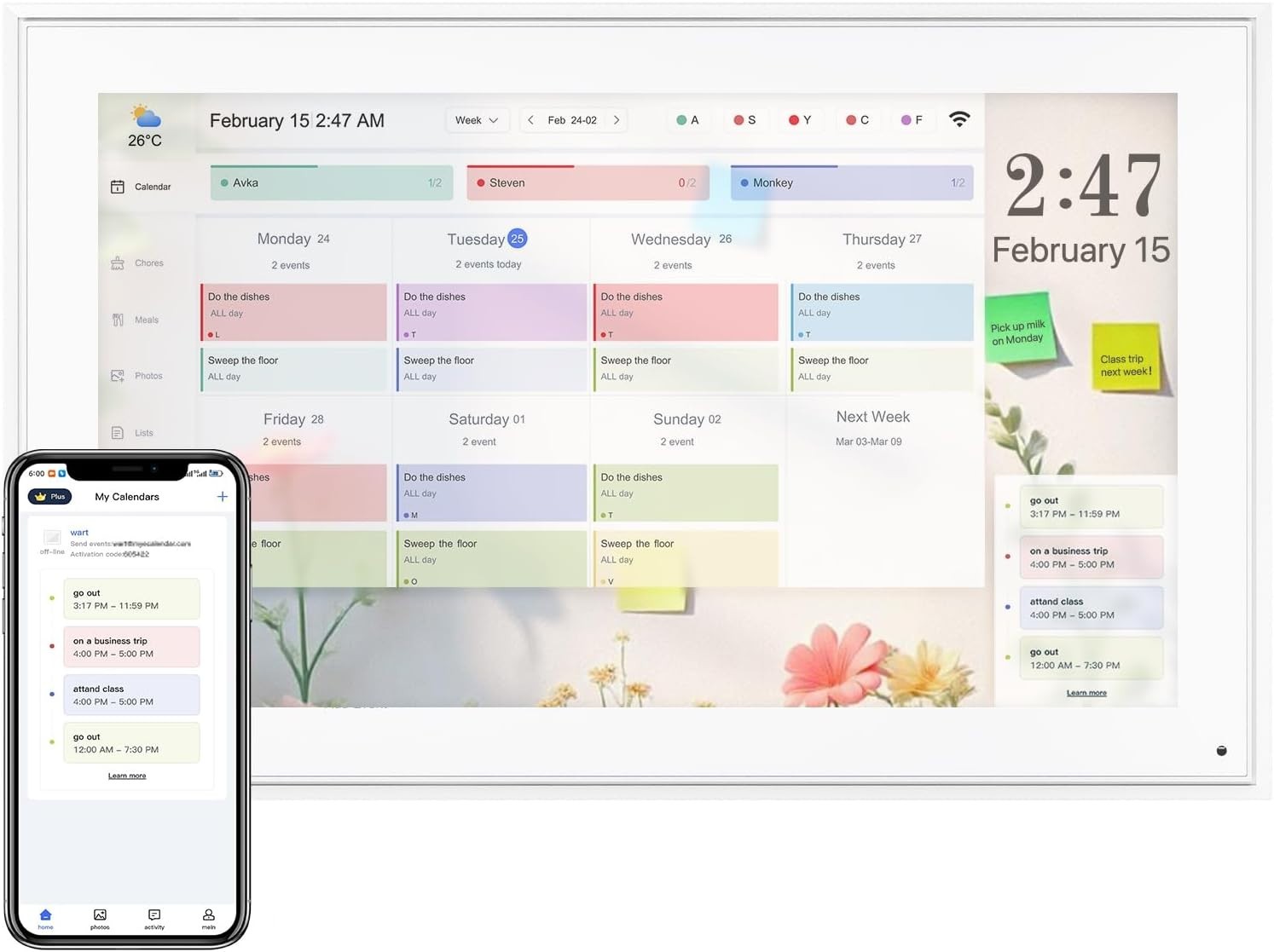 Digital Calendar 15.6\ Digital Calendar 15.6\