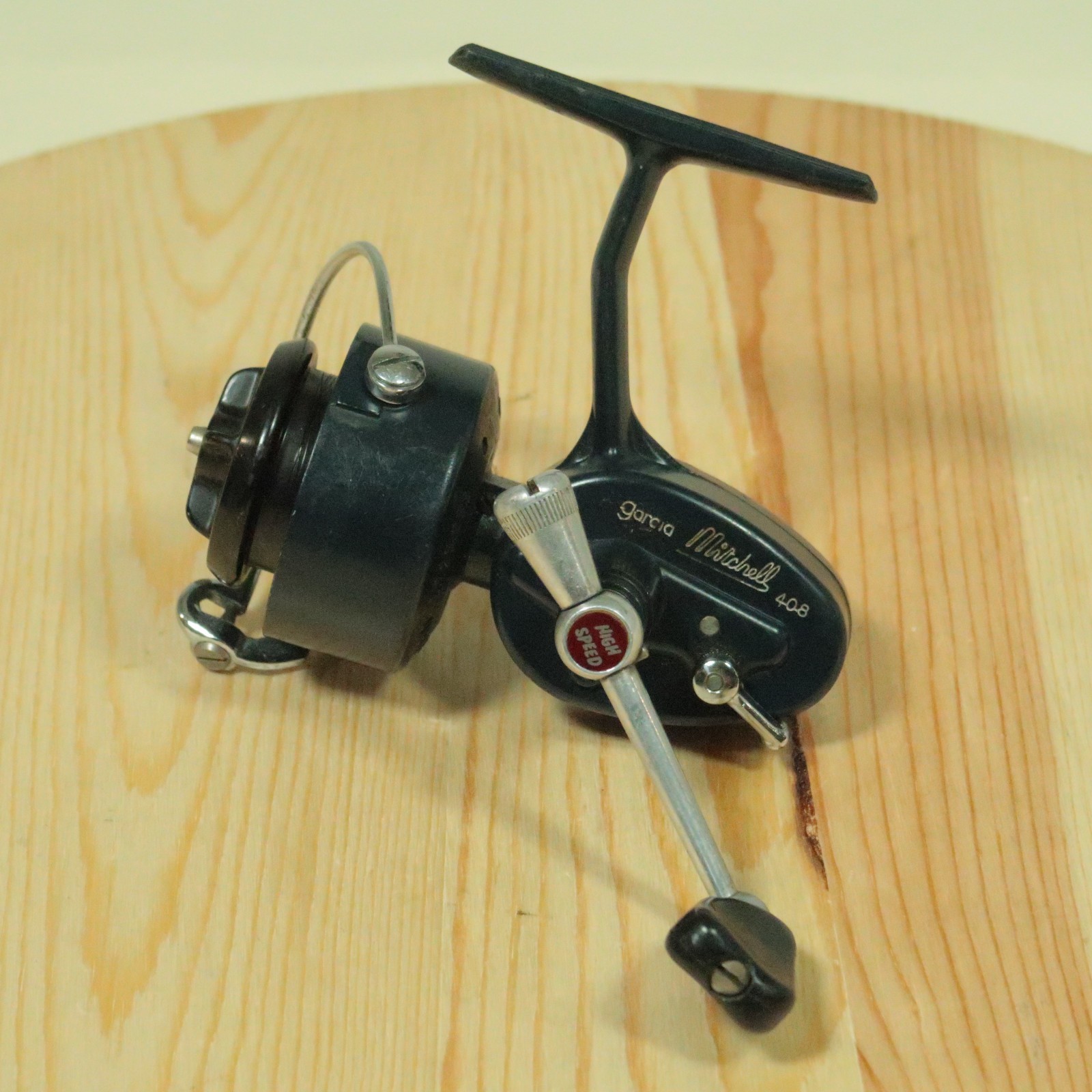 Garcia Mitchell 408 Spinning Reel High Speed Made In France Garcia Mitchell 408 Spinning Reel High Speed Made In France