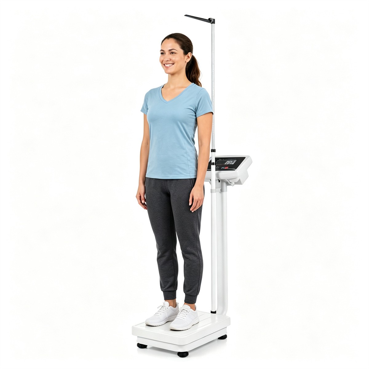 Medical Height & Weight Physician Scale, High‑Precision Sensor Digital Body Scal