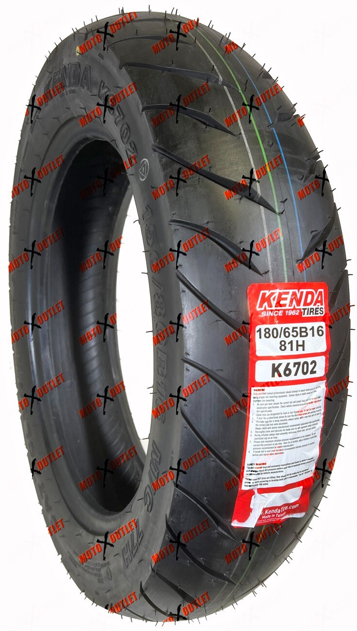 Kenda K6702 180/65B16 Rear Tire 180 65 16 Motorcycle Cataclysm 046702160501 Kenda K6702 180/65B16 Rear Tire 180 65 16 Motorcycle Cataclysm 046702160501