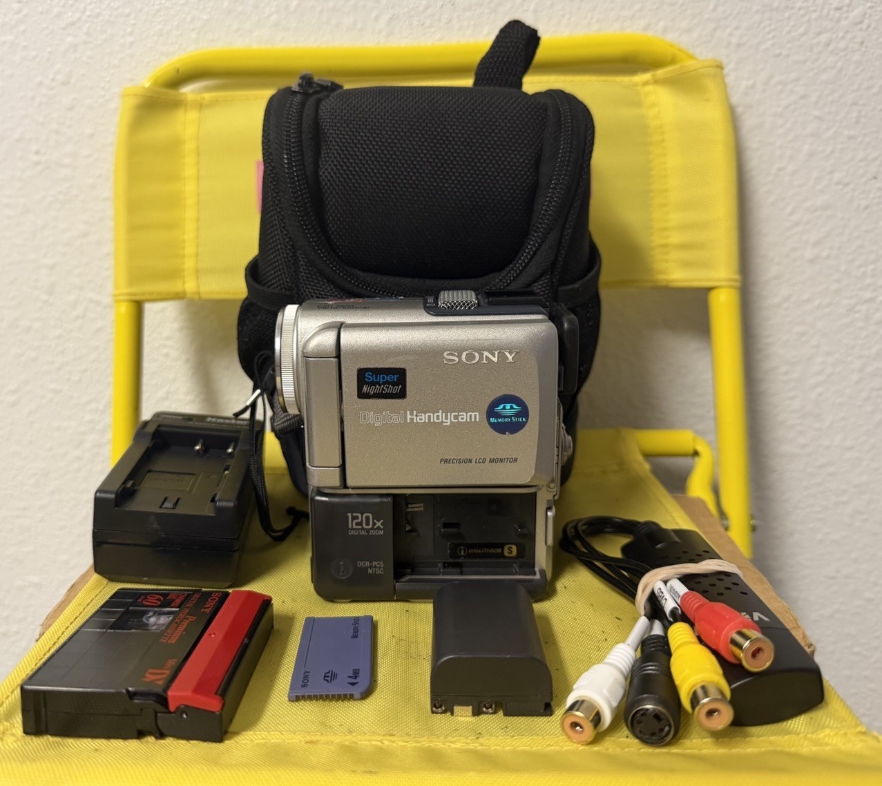 Sony Handycam DCR-PC5 Mini DV Camcorder w/Nightshot + USB TESTED WORKING ✅ RARE