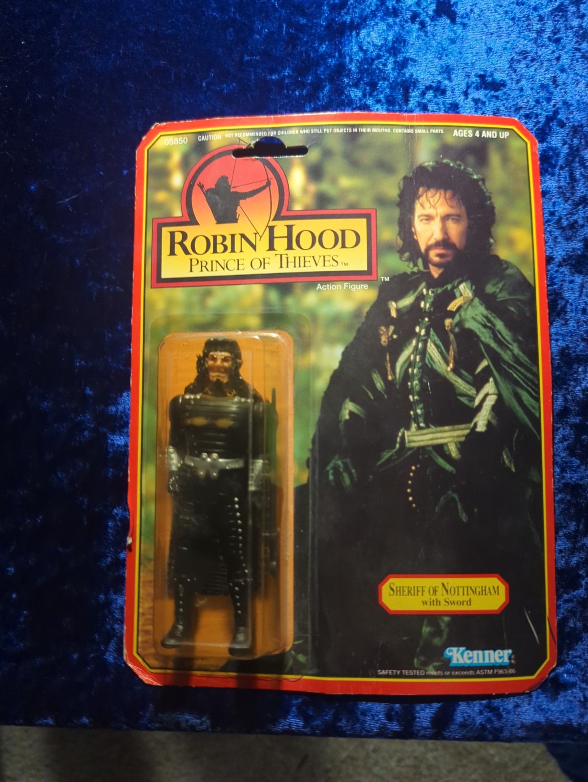Vintage 1991 Kenner Robin Hood Prince of Thieves Sheriff of Nottingham MOC New