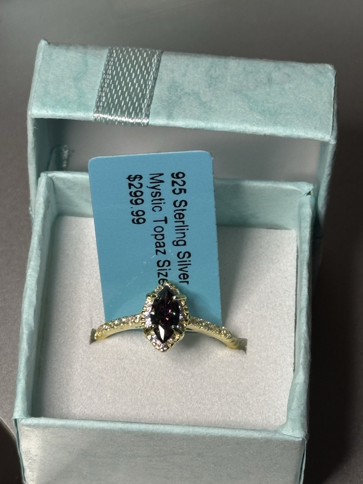 ***GORGEOUS***Mystic Topaz 925 Sterling Silver Ring Size 7 ***GORGEOUS***Mystic Topaz 925 Sterling Silver Ring Size 7